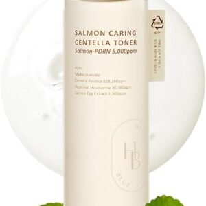 Salmon Caring Centella Toner - Salmon PDRN, pH 5.5, Salmon Egg Extract, Centella, Madecassoside, Restore and Rejuvenate, Refine Skin Texture, Low Irritation, Korean Skincare, K-Beauty
